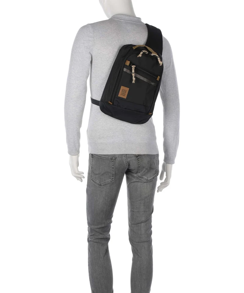 Topo Designs Mountain Slingbag forest/bone white