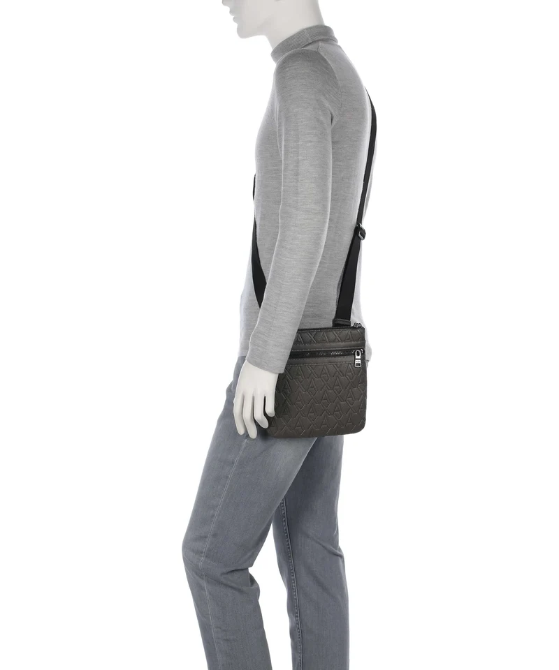 Armani Exchange Liam Umhängetasche major brown