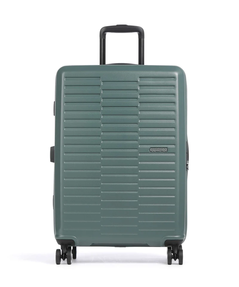 American Tourister Sunset Hills 4-Rollen Trolley dark forest