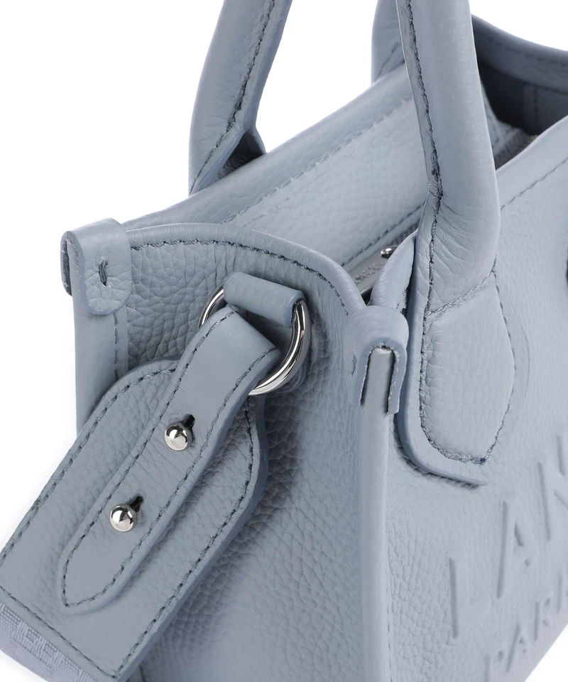Lancel Jour Mini Umhängetasche blue foam