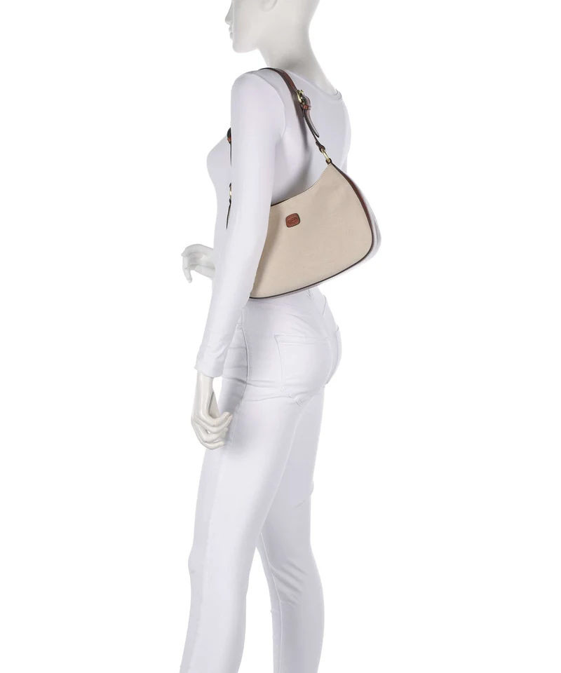 Brics Volterra Schultertasche cappuccino