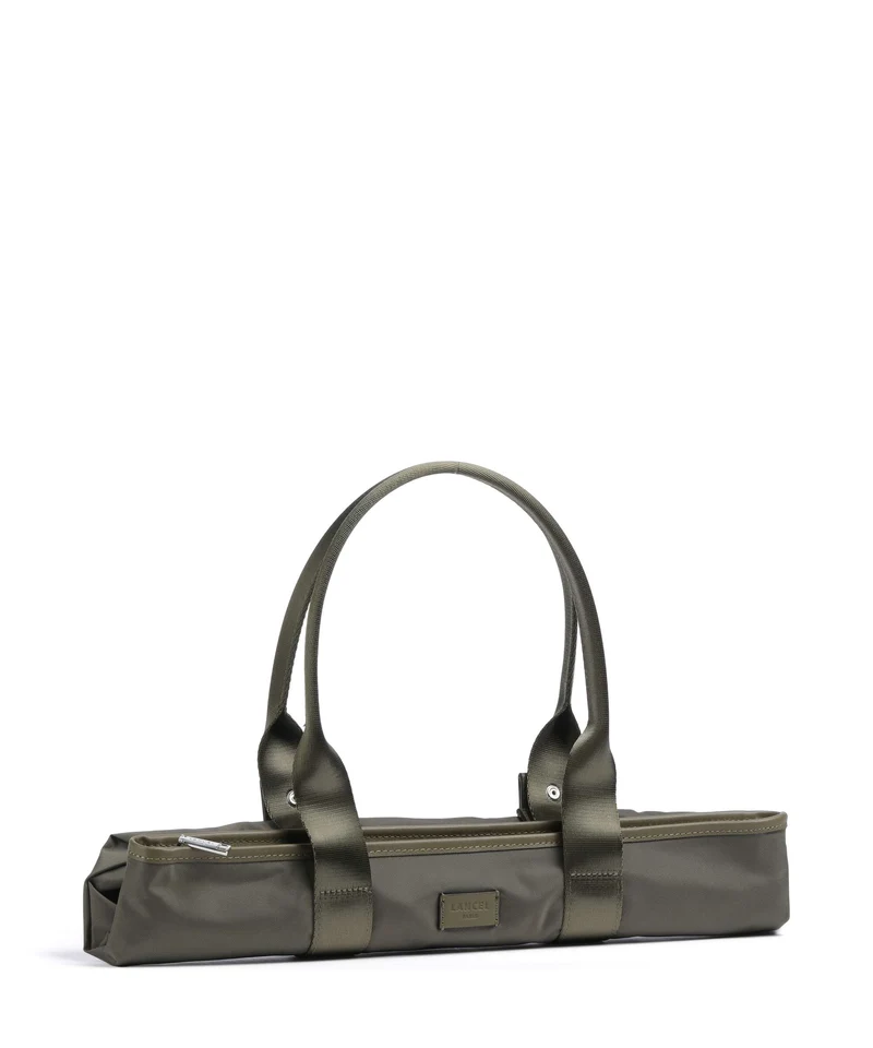 Lancel Mistral M Shopper dark khaki