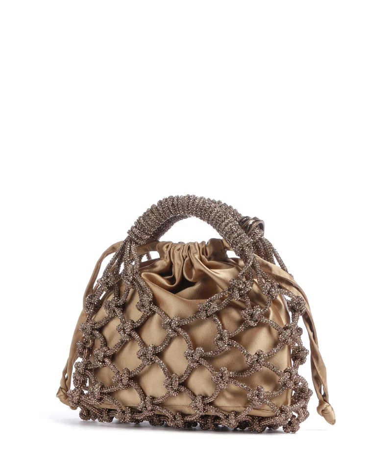 Kurt Geiger Macrame Small Handtasche bronze