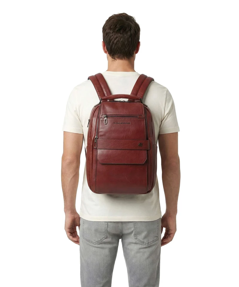 Piquadro Solm Rucksack cuoio