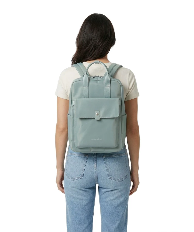 Travelite Ville Rucksack sage green