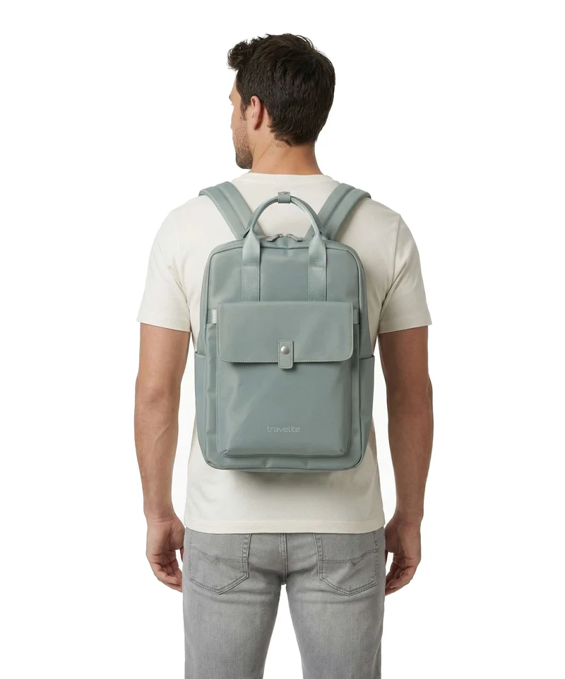 Travelite Ville Rucksack sage green