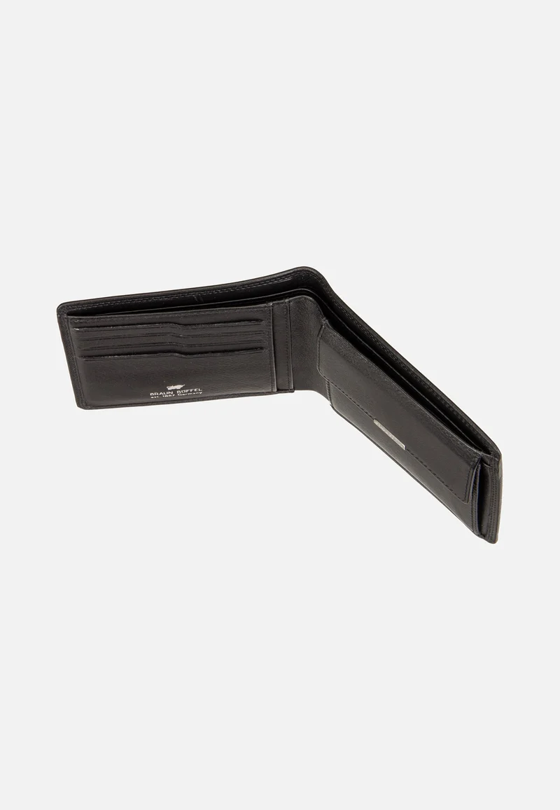Golf RFID Coin Wallet 4+3Cs Black - Portemonnaie