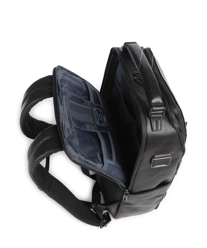 Piquadro Solm Laptop-Rucksack black