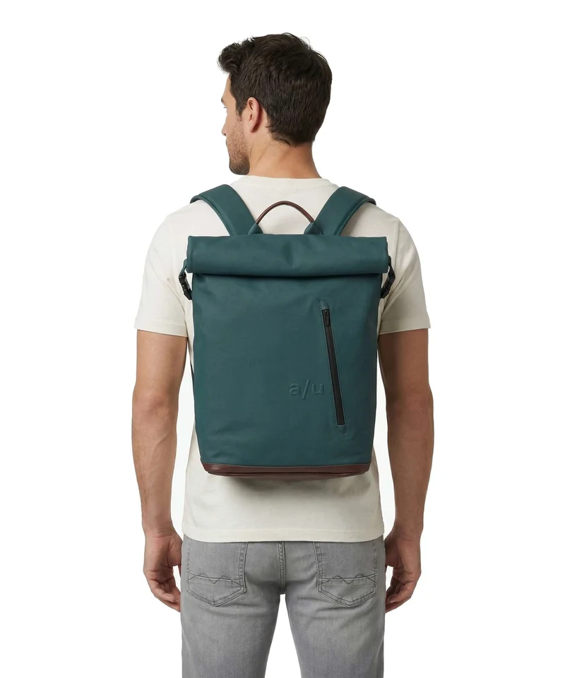 Aunts & Uncles Japan Fukui Rolltop Rucksack transformative teal