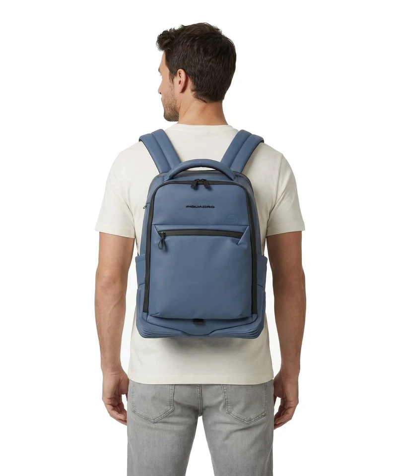 Piquadro Corner Special Rucksack avio