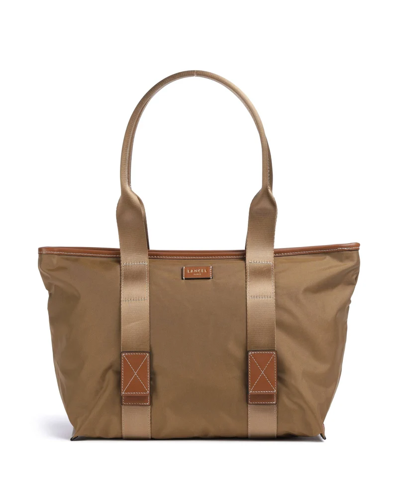 Lancel Mistral M Shopper beige