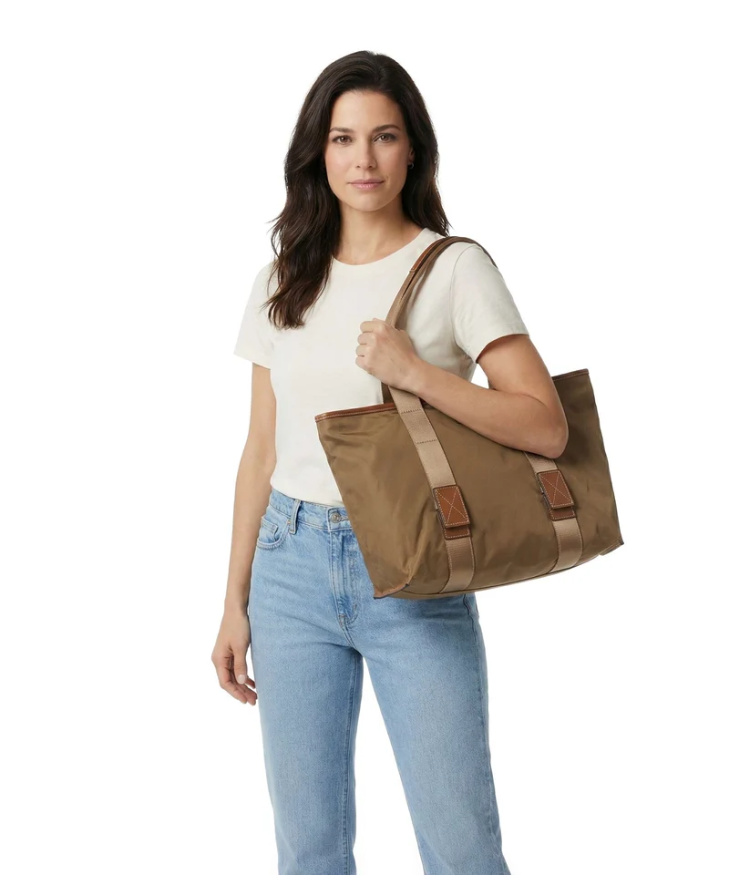 Lancel Mistral M Shopper beige