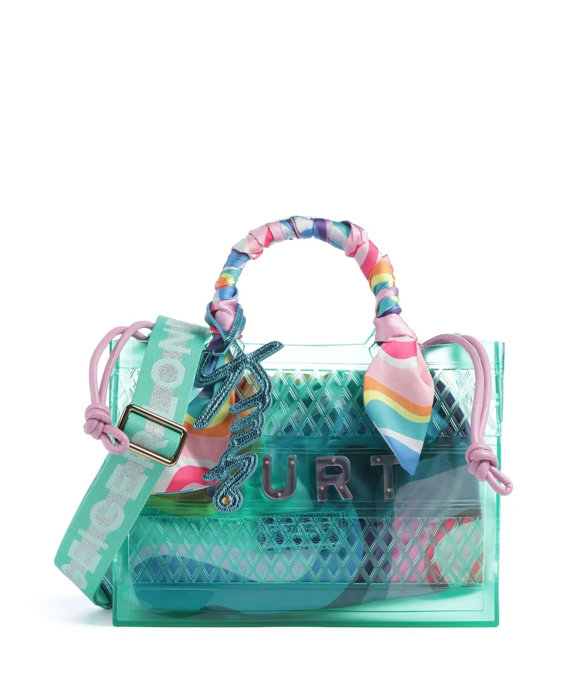 Kurt Geiger Jelly Small Handtasche pale green