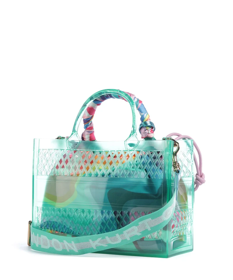 Kurt Geiger Jelly Small Handtasche pale green