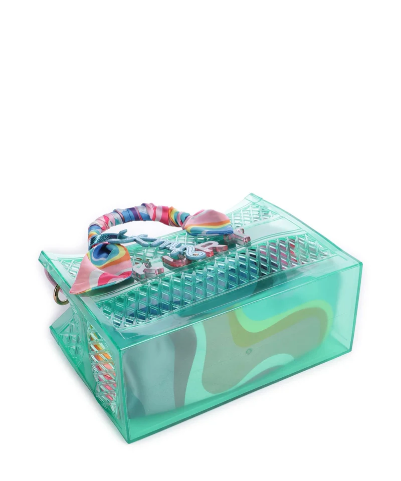 Kurt Geiger Jelly Small Handtasche pale green