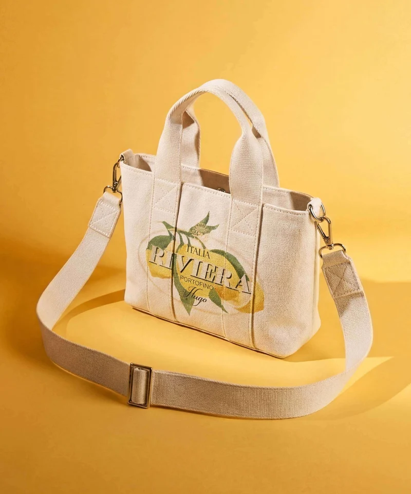 Hugo Becky Mini Handtasche open white