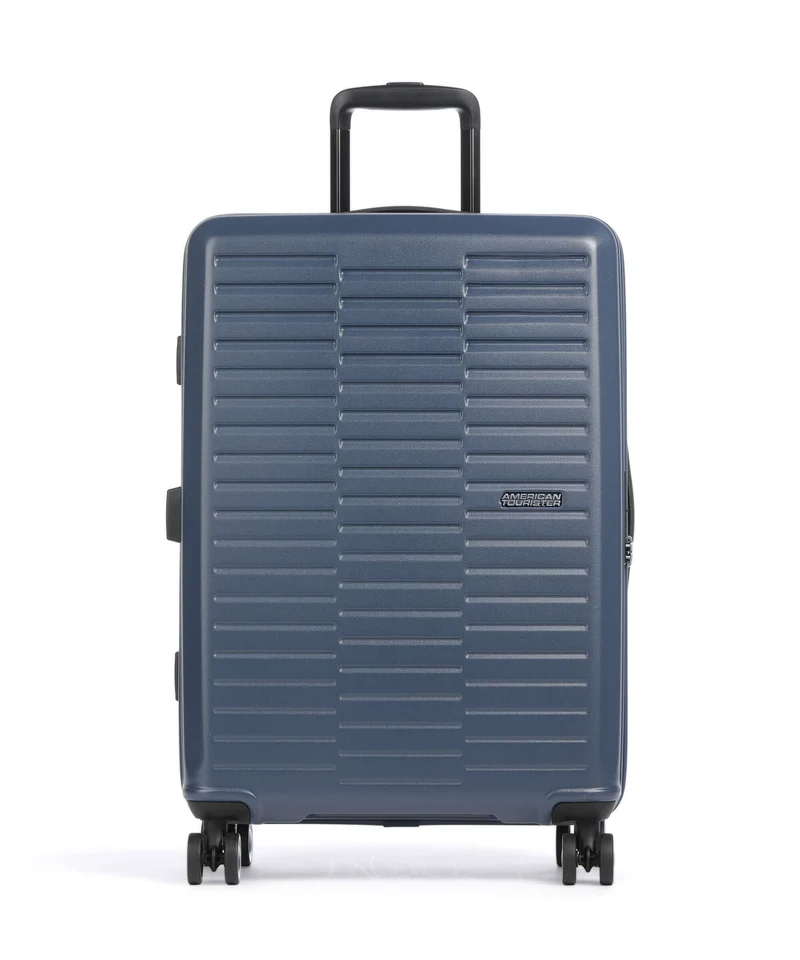 American Tourister Sunset Hills 4-Rollen Trolley navy blue