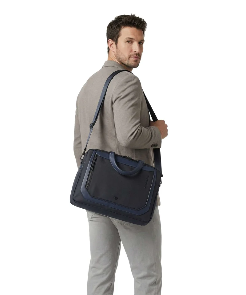 Piquadro Lyss Aktentasche blue