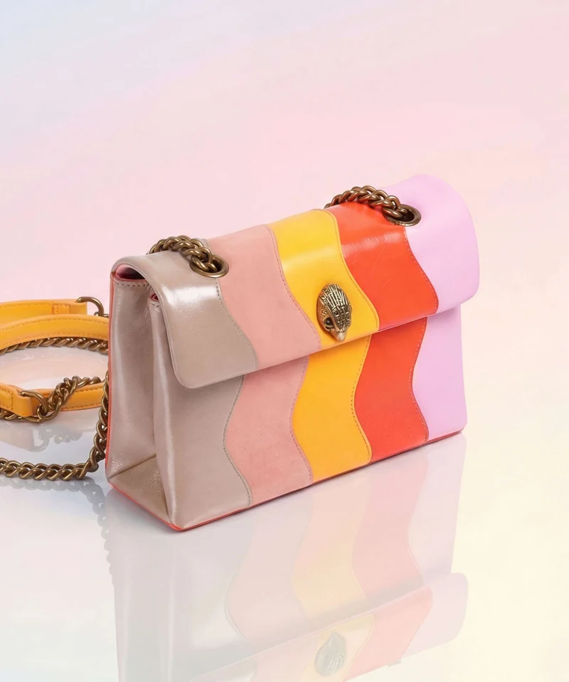 Kurt Geiger Kensington Schultertasche pink combination