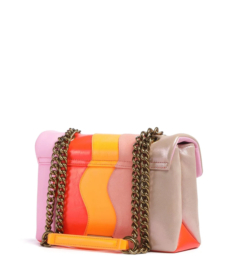 Kurt Geiger Kensington Schultertasche pink combination