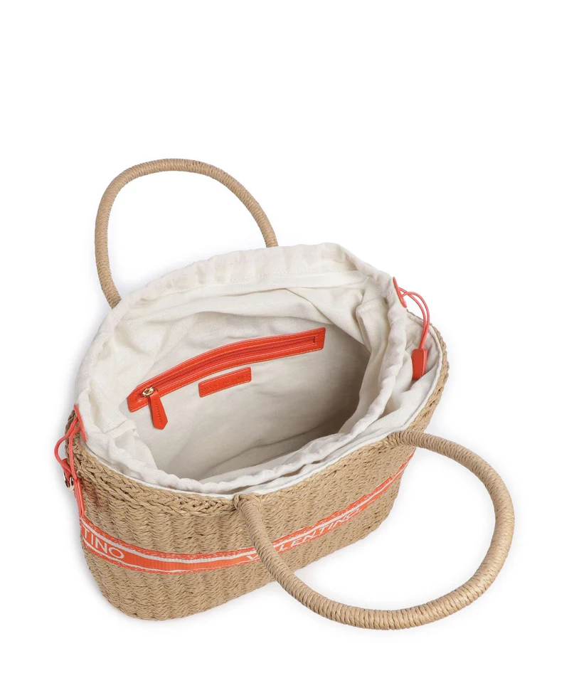 Valentino Bags Boho Shopper naturale/arancio