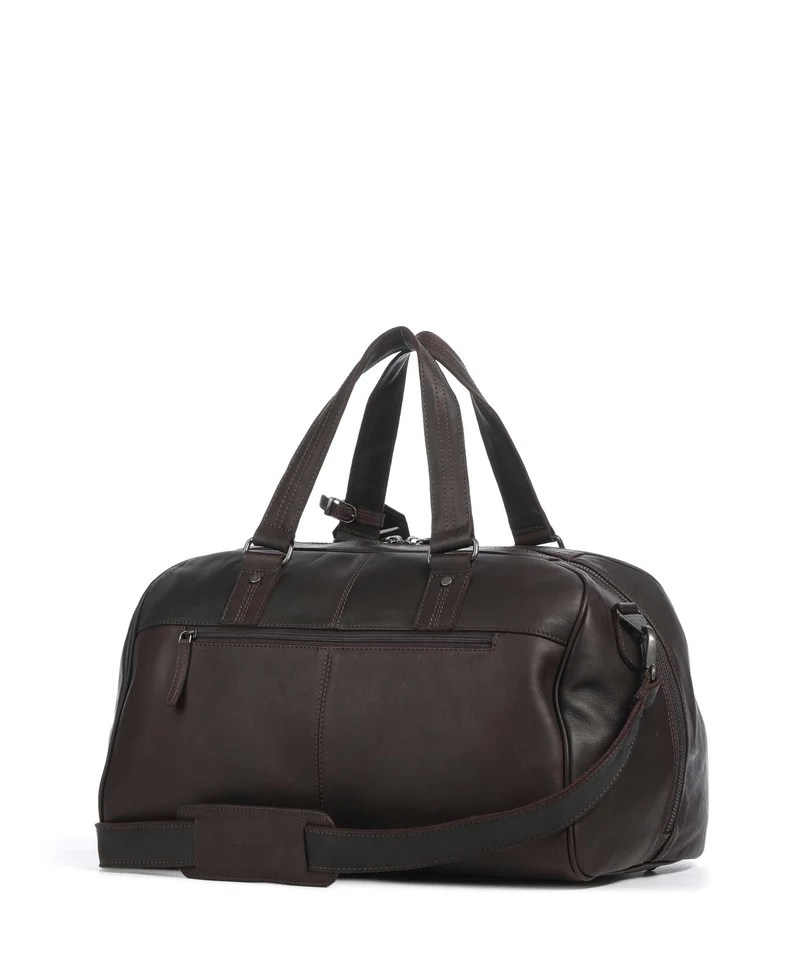 The Chesterfield Brand Wax Pull Up Cow Volenza Weekender brown