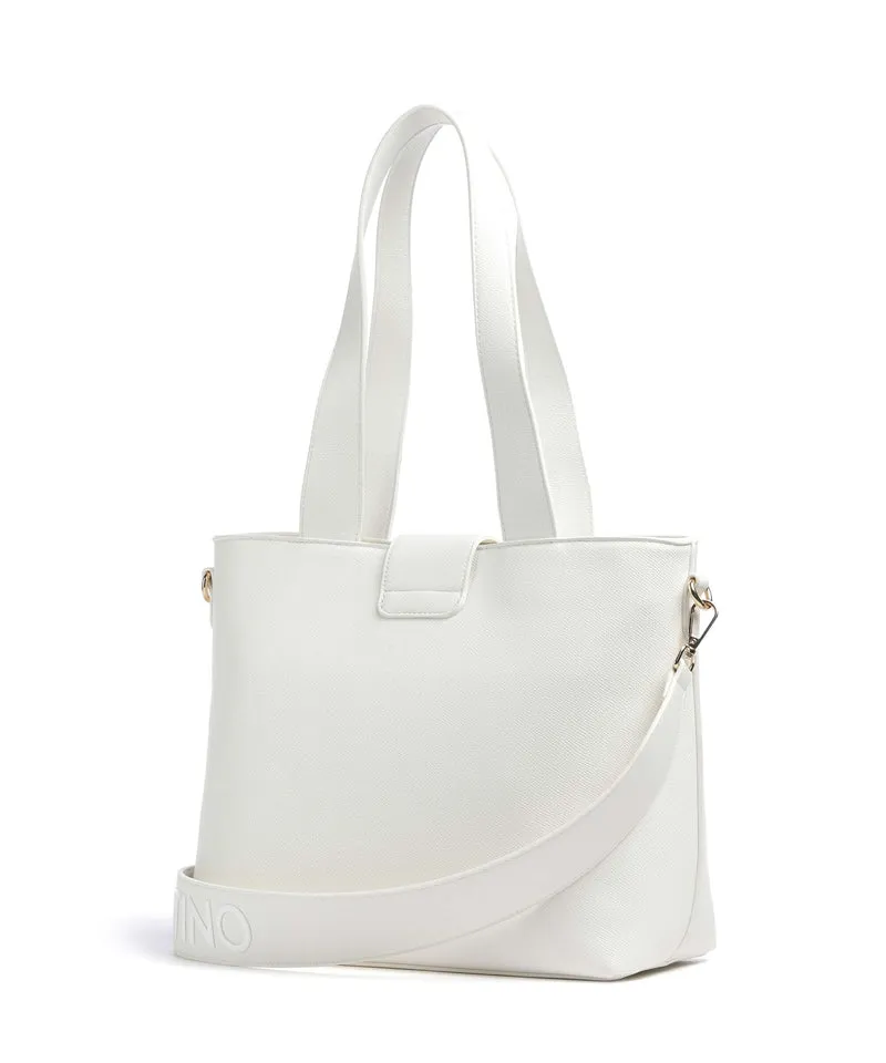 Valentino Bags Dione Re Shopper bianco