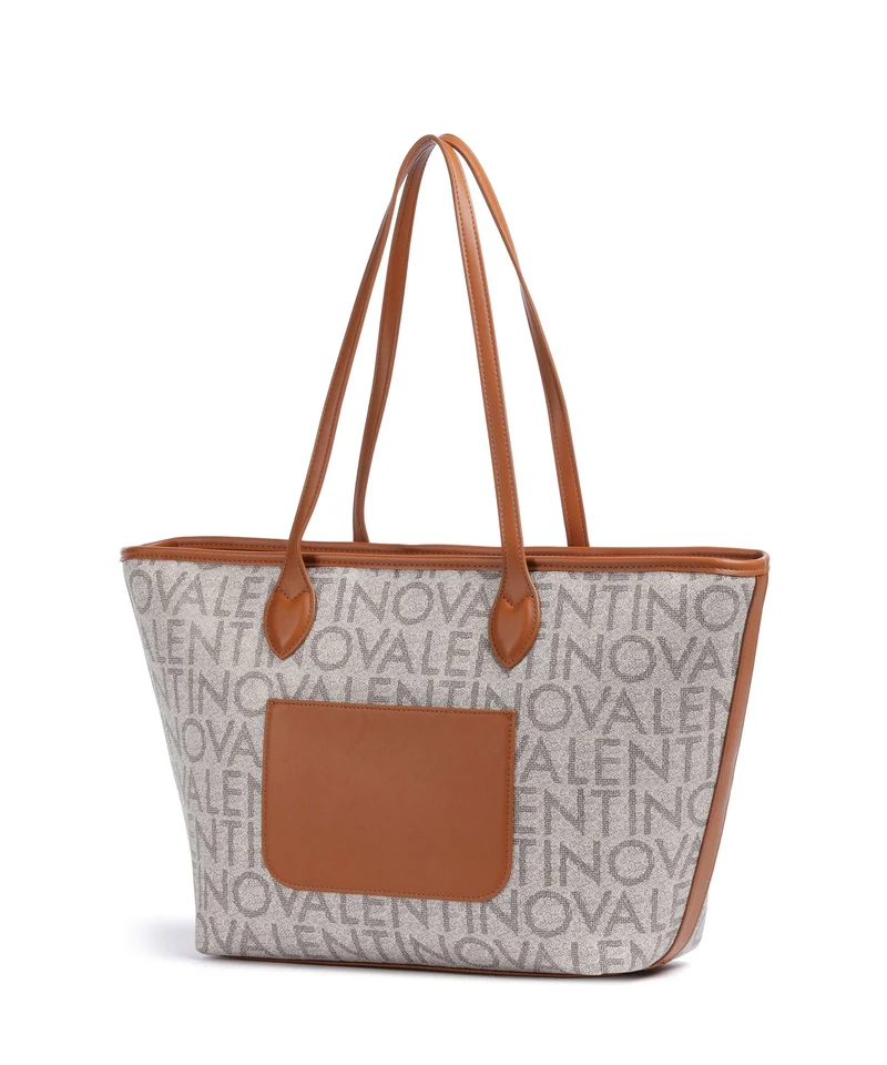 Valentino Bags Logo Shopper beige/naturale