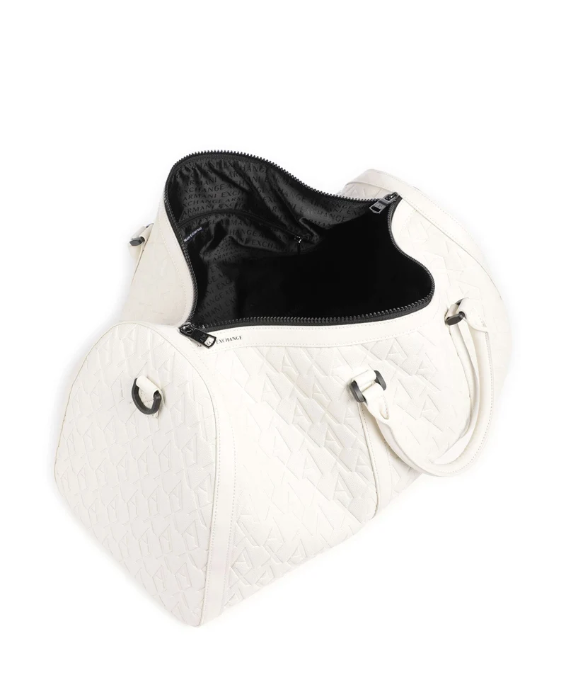 Armani Exchange Liam Weekender cream