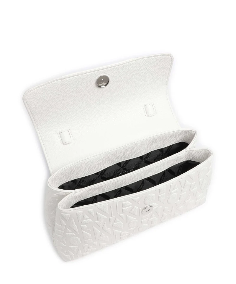 Armani Exchange Liz Handtasche off white