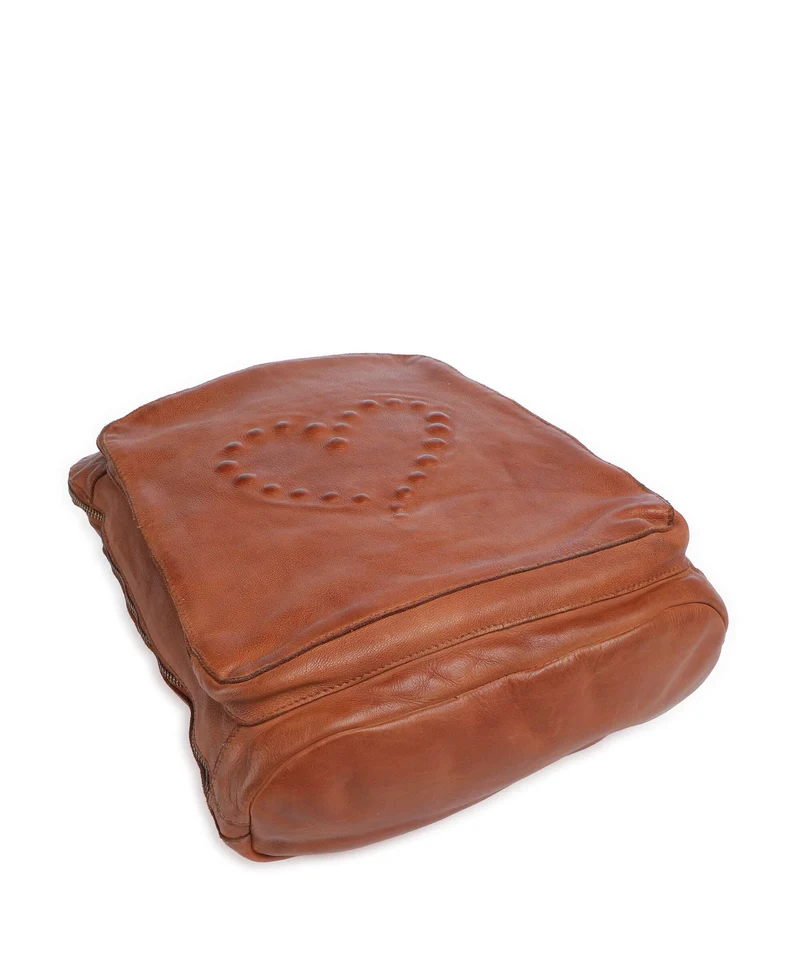 Taschendieb Wien Johnstrasse 2 Rucksack-Tasche cognac