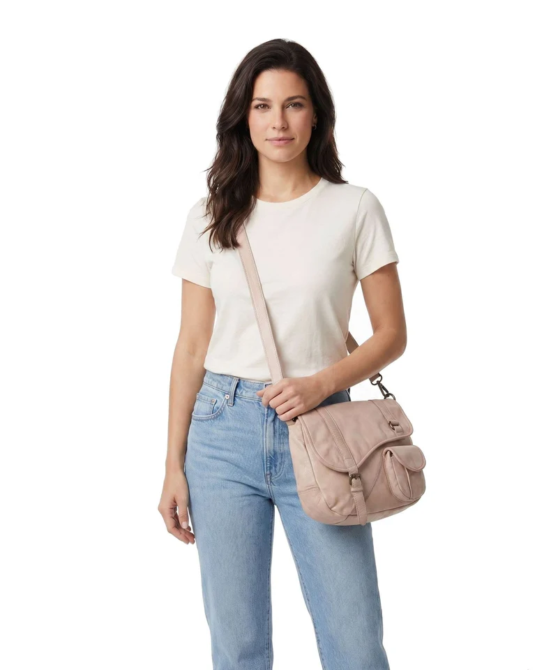 Taschendieb Wien Reitschulsteg 2 Umhängetasche linen rose