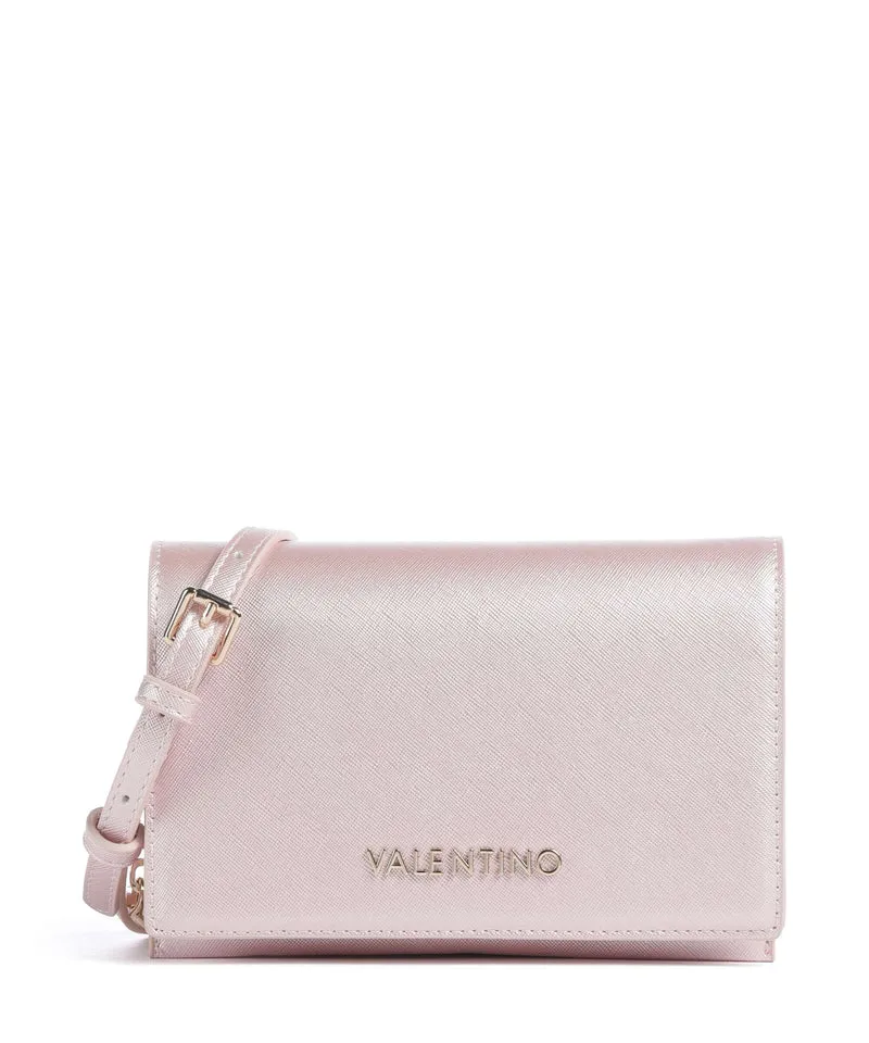 Valentino Bags Geldbörse rosa metallizzato