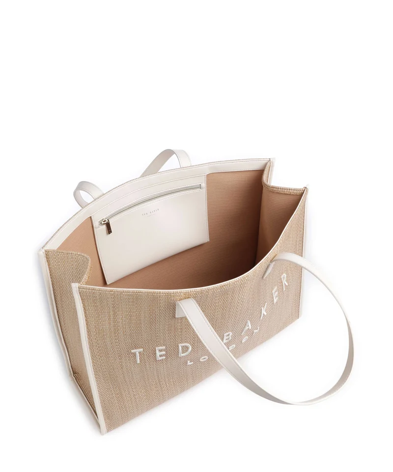 Ted Baker Pallmer Shopper ivory