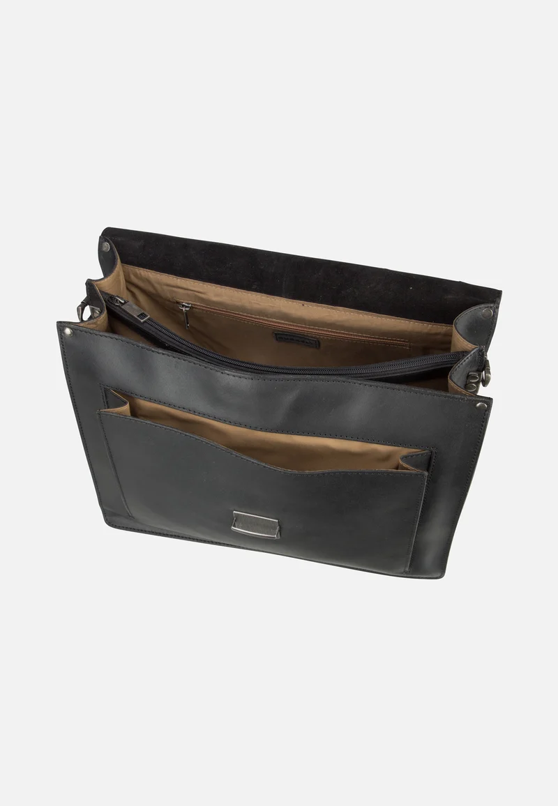 Vintage Scott Briefcase 6378 Black - Aktentasche