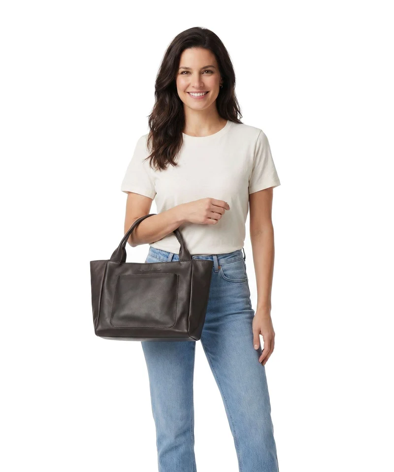 The Chesterfield Brand Wax Pull Up Cow Tenara Schultertasche brown