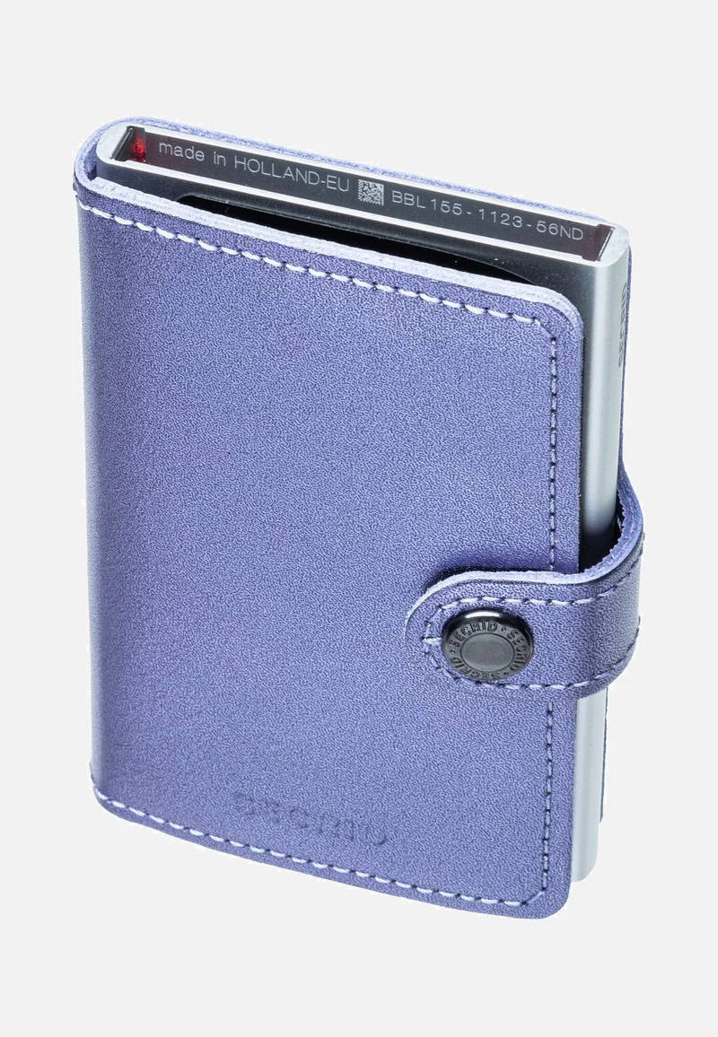 Miniwallet Metallic Metallic Lila-Silver - Portemonnaie