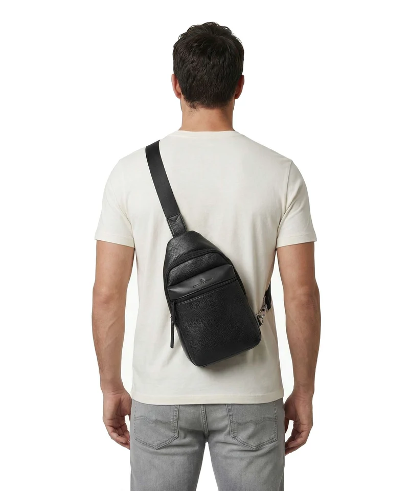 Castelijn & Beerens Onyx Slingbag black