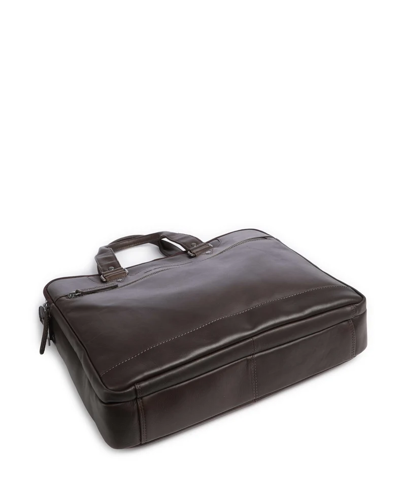 The Chesterfield Brand Wax Pull Up Cow Montara Laptoptasche brown