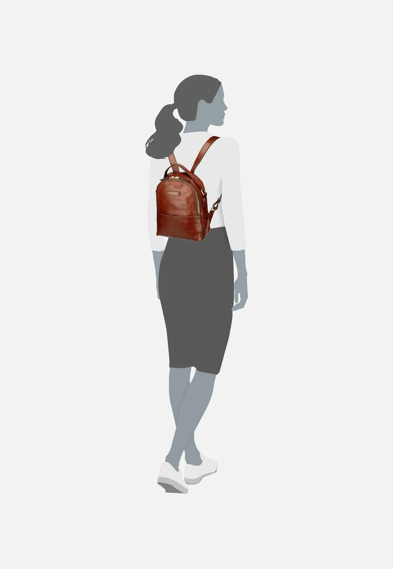 Pearl District 4123 Marrone/Oro - Rucksack
