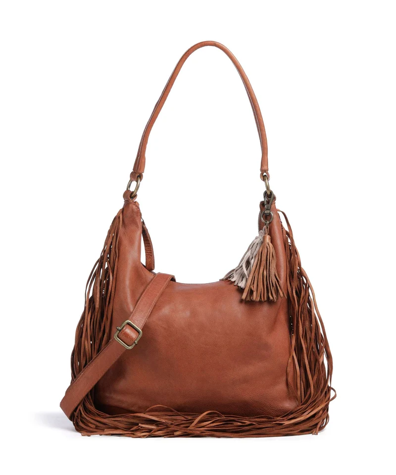 Taschendieb Wien Löwengasse 5x Beuteltasche cognac
