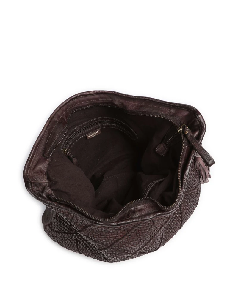 Taschendieb Wien Beatrixpark 1 Beuteltasche mokka