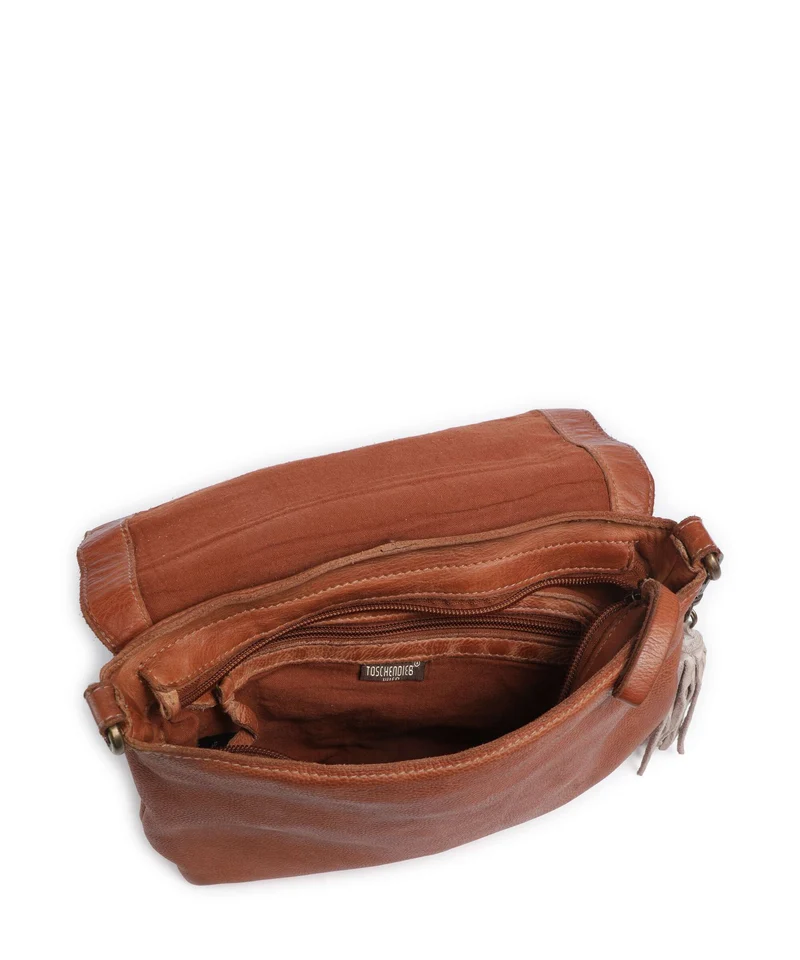 Taschendieb Wien Gutstrasse 4 Umhängetasche cognac