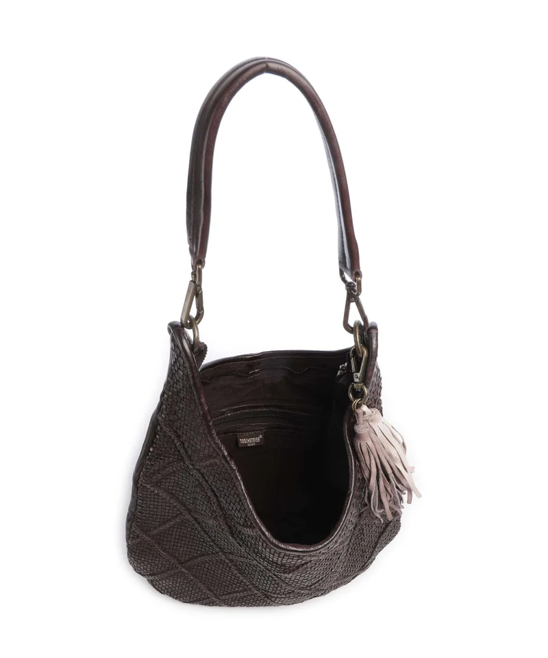 Taschendieb Wien Beatrixpark 2 Beuteltasche mokka