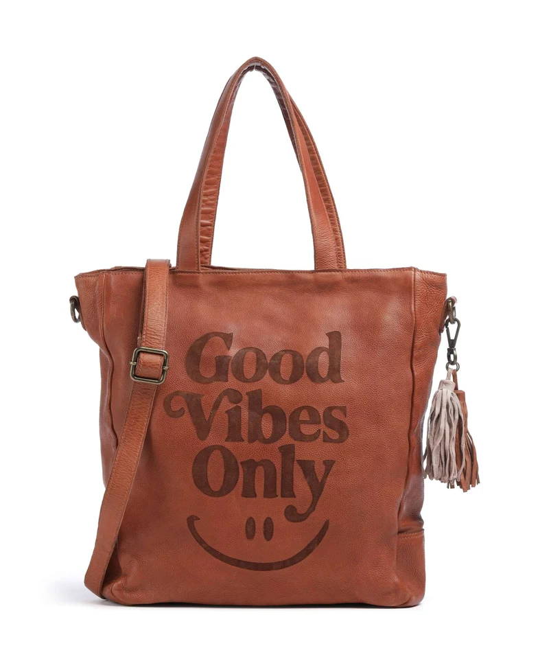 Taschendieb Wien Gutstrasse 1 Shopper cognac