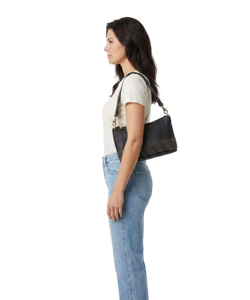 Depeche Bucharest Schultertasche black