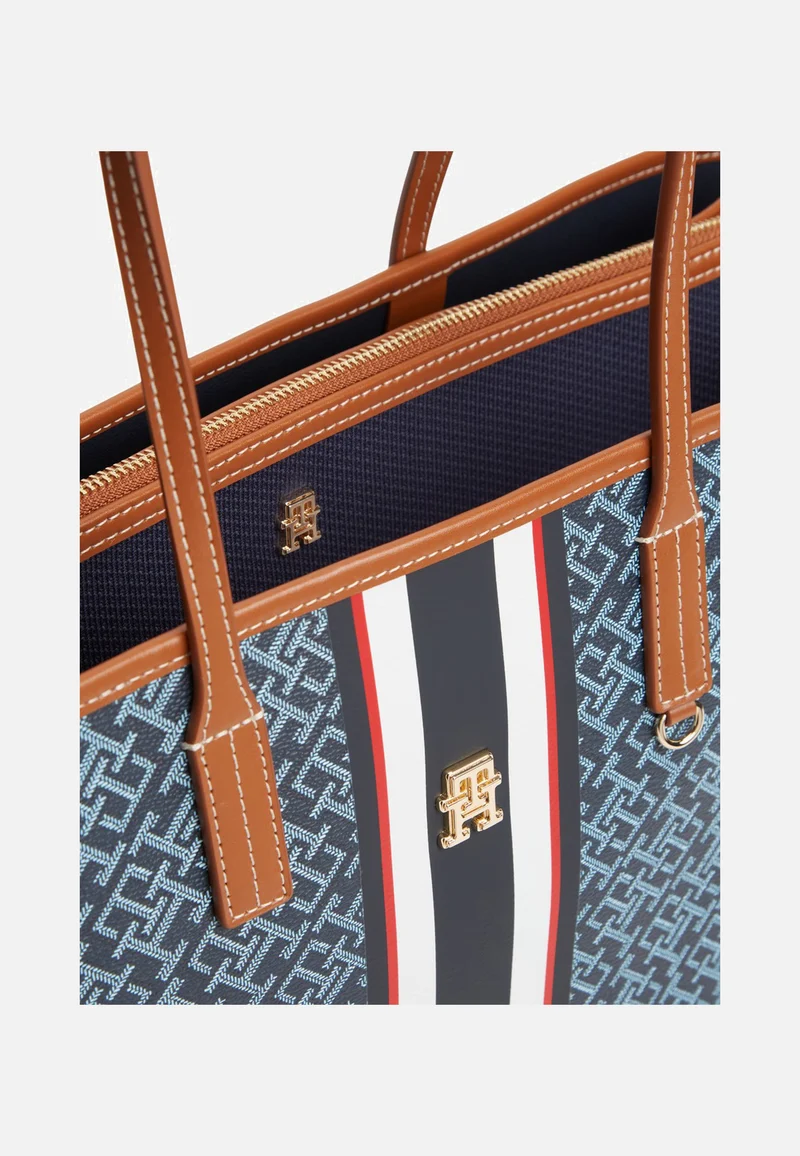 TH Monoplay Tote Stripe Le Blue Mix - Shopper