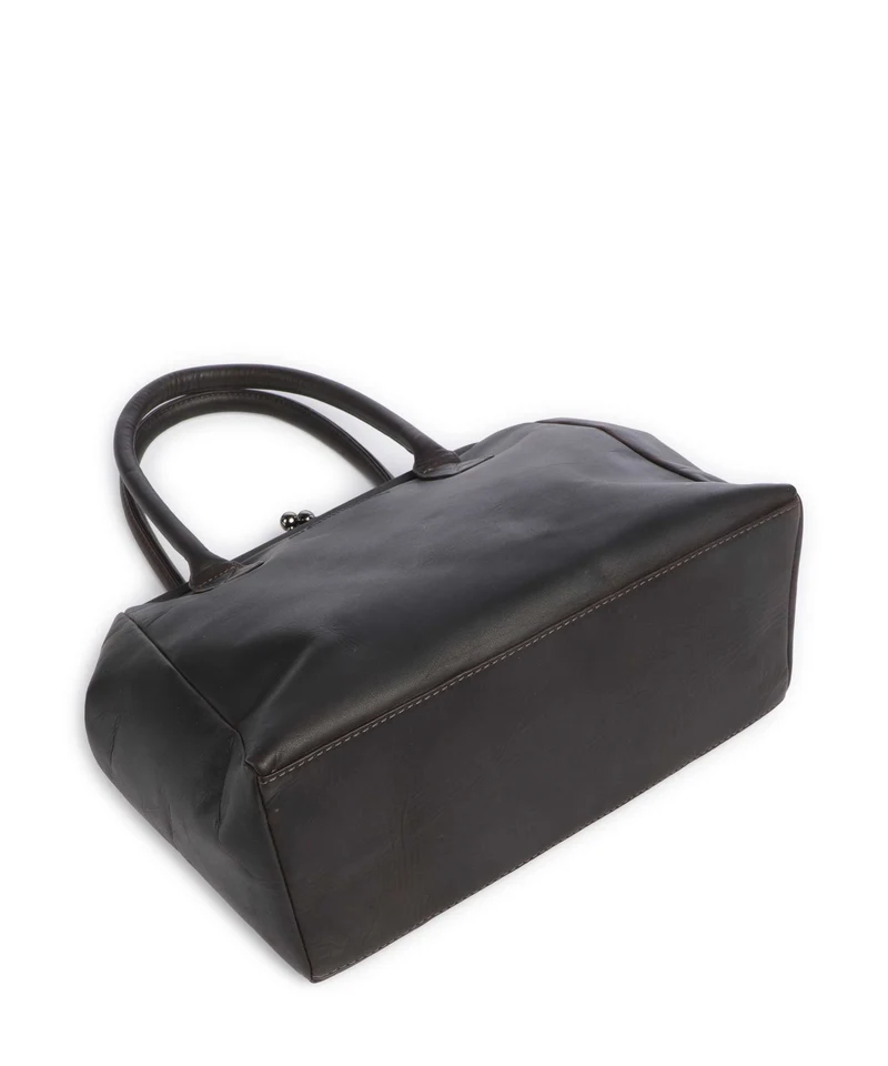 The Chesterfield Brand Wax Pull Up Cow Dorin Schultertasche brown