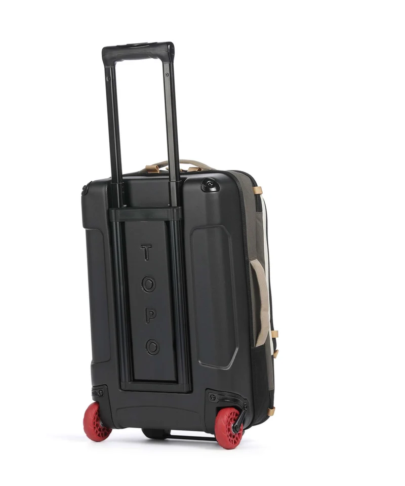 Topo Designs Global 44 Rollenreisetasche woodland/elmwood