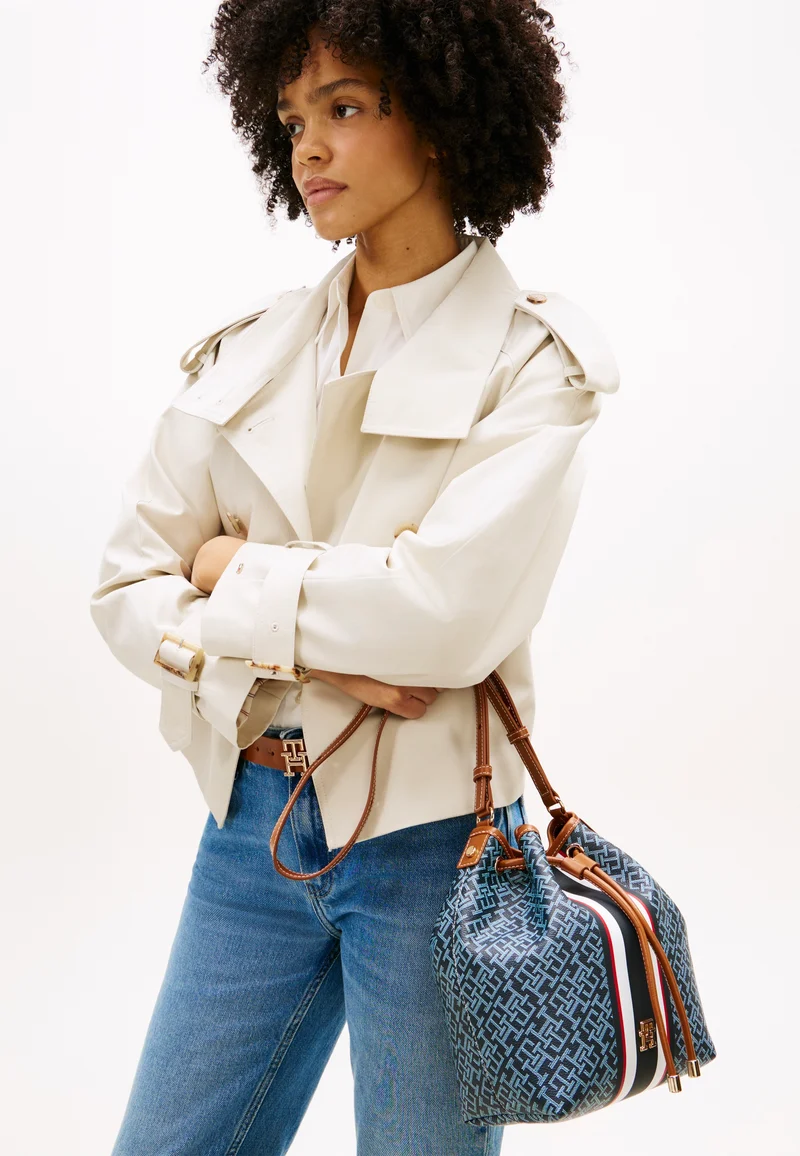 TH Monoplay Bucket Stripe Le Blue Mix - Bucket Bag